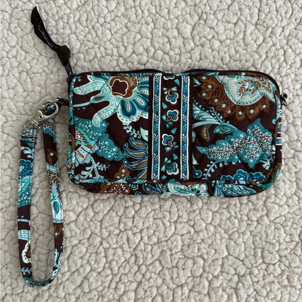 Vera Bradley Wristlet - Java Blue
